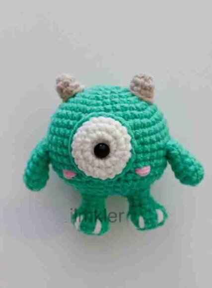 Receita Mike Amigurumi