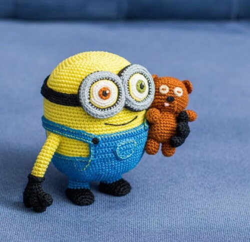 Receita Minions Amigurumi