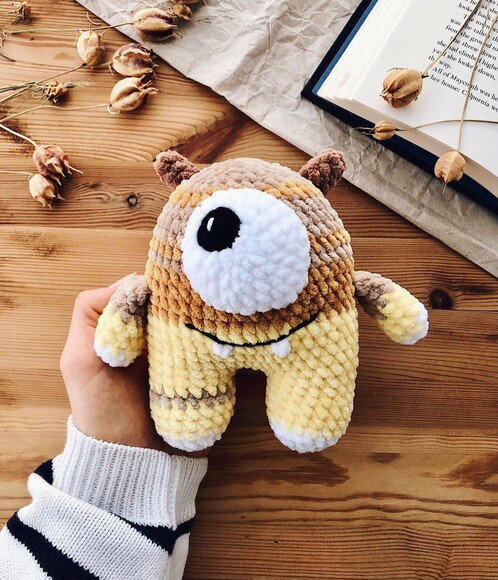 Receita Monstro Amigurumi