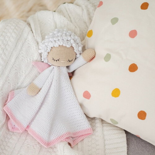 Receita Naninha Anjo Amigurumi