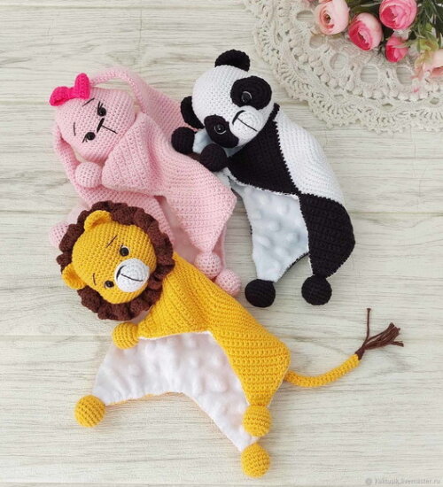 Receita Naninha Amigurumi