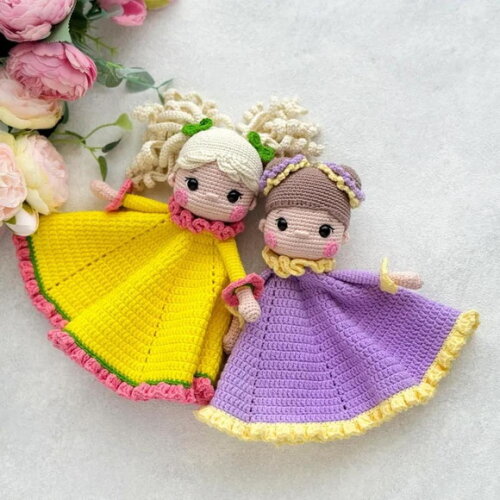 Receita Naninha Boneca Amigurumi