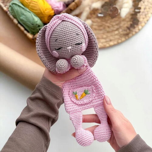 Receita Naninha Coelho Amigurumi