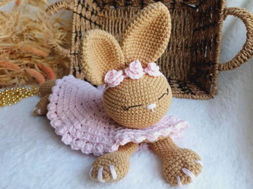 Receita Naninha Coelha Amigurumi