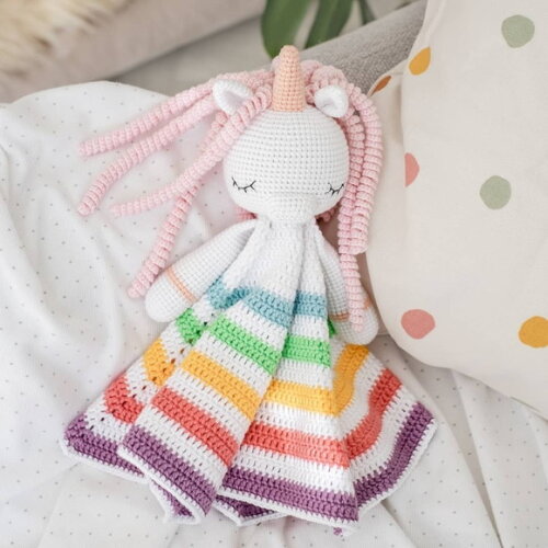 Receita Naninha Unicornio Amigurumi