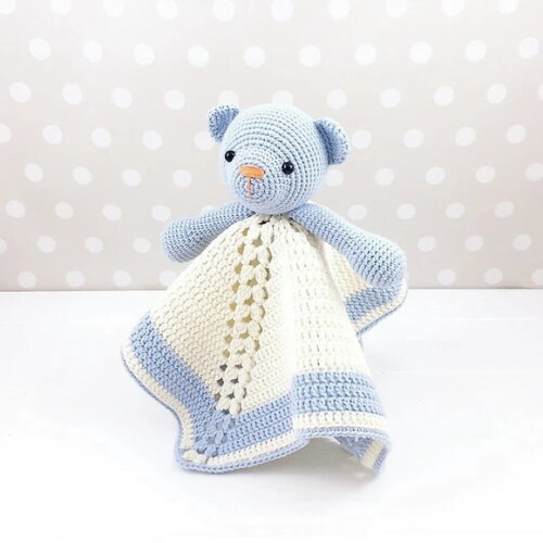 Receita Naninha Urso Amigurumi
