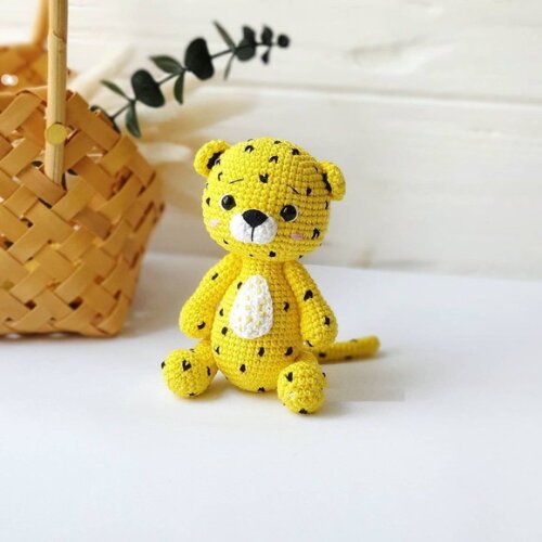 Receita Onça Amigurumi