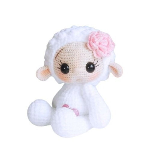 Receita ovelha amigurumi