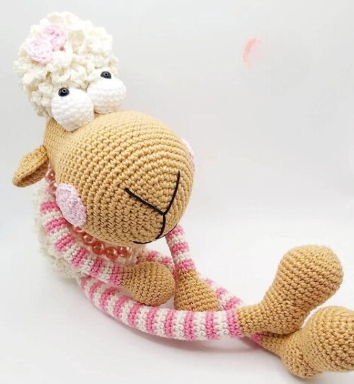 Receita Ovelha Amigurumi