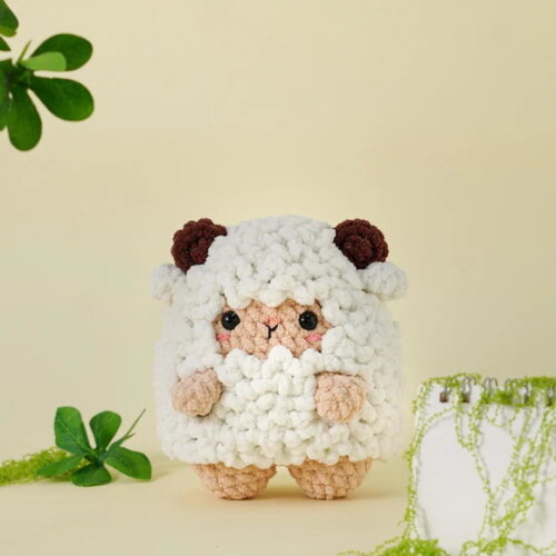 Receita Ovelha Amigurumi