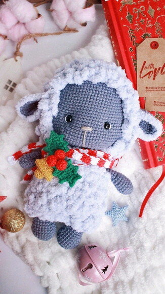 Receita Ovelha Amigurumi