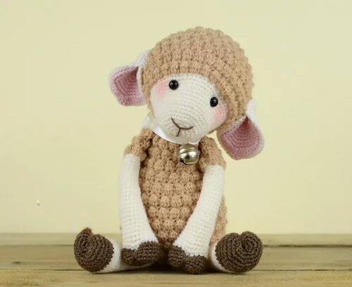 Receita Ovelha Amigurumi