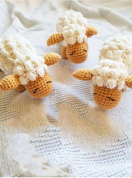 Receita Ovelha Amigurumi