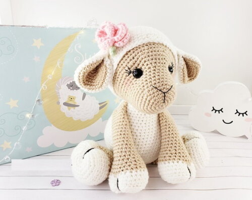 Receita Ovelha Amigurumi