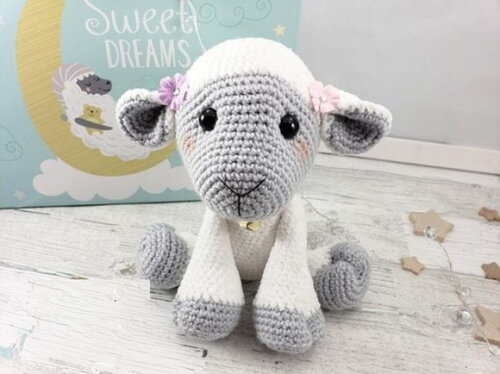 Receita Ovelha Amigurumi