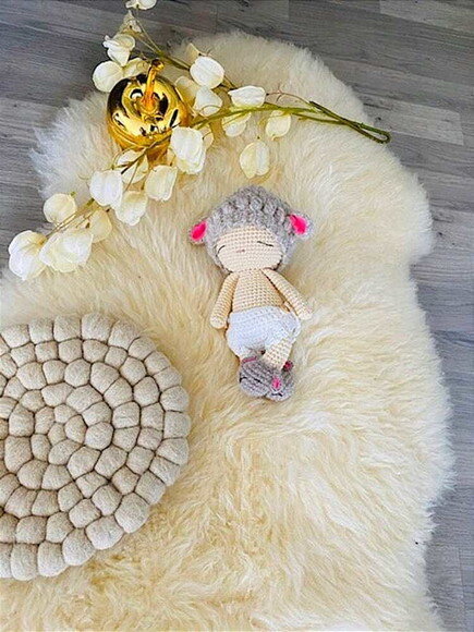 Receita Ovelha Bebe Amigurumi