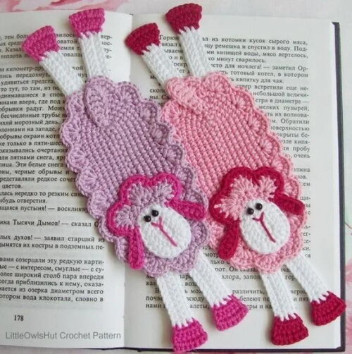 Receita Ovelha Marca Livro Amigurumi