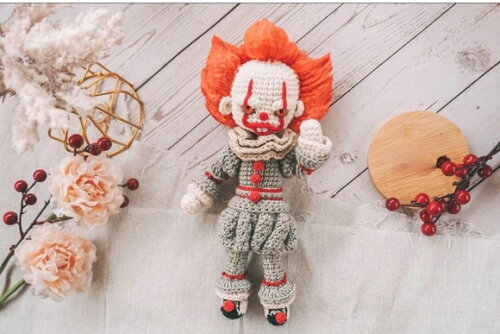 Receita Palhaço It Amigurumi