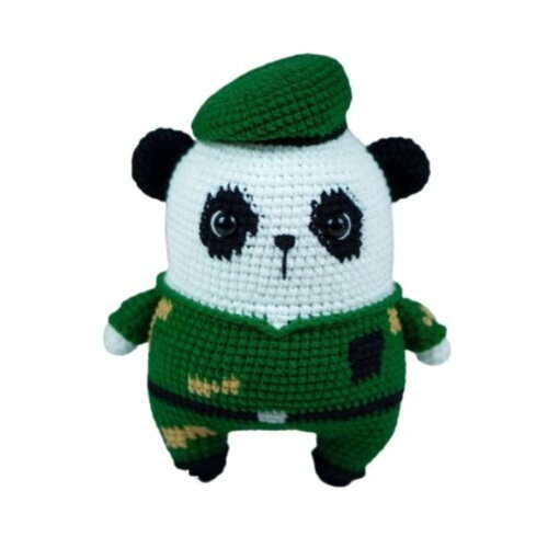 Receita Panda amigurumi