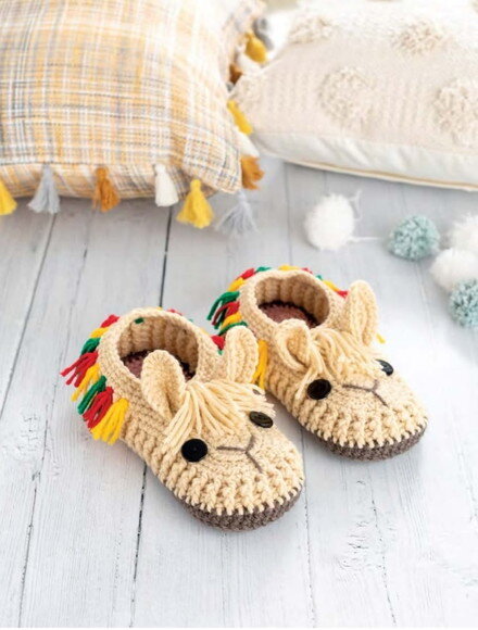 Receita Pantufa Lhama Amigurumi