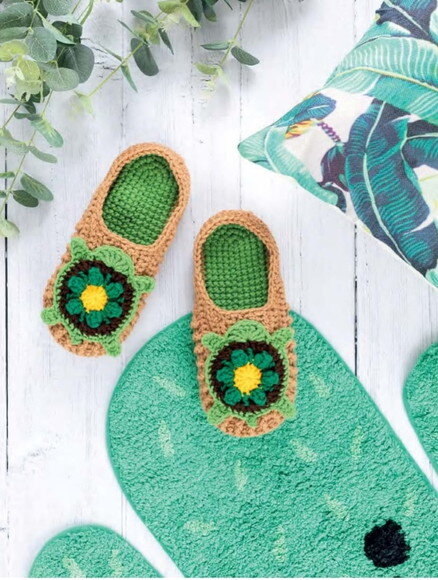 Receita Pantufa Tartaruga Amigurumi