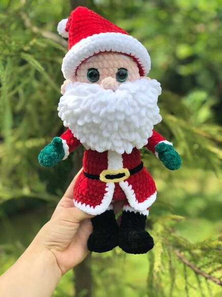 Receita Papai Noel Amigurumi