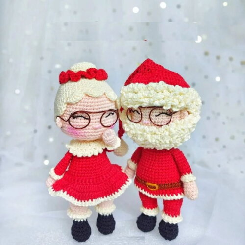Receita Papai Noel Amigurumi