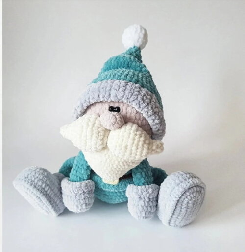 Receita Papai Noel Amigurumi