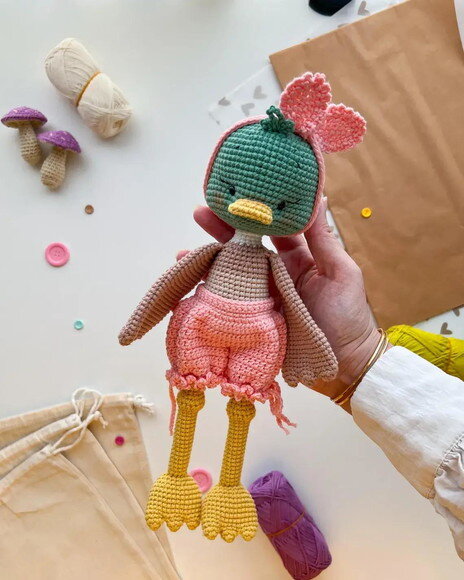 Receita Pata Amigurumi