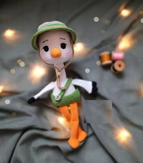 Receita Pato Amigurumi