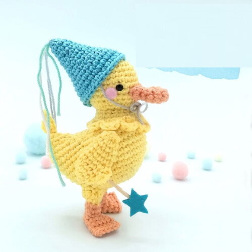Receita Pato Amigurumi