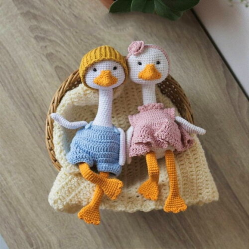 Receita Pato Amigurumi
