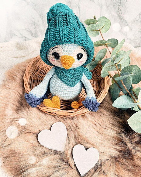 Receita Pato Amigurumi