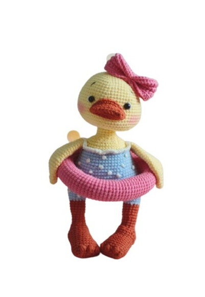 Receita Pato Amigurumi