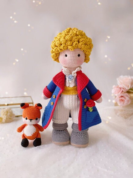 Receita Pequeno Principe Amigurumi