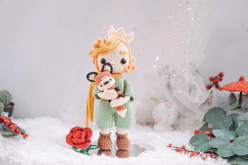 Receita Pequeno Principe Amigurumi