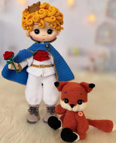 Receita Pequeno Principe Amigurumi
