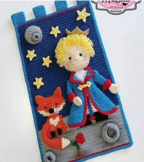 Receita Pequeno Principe Flamula Amigurumi