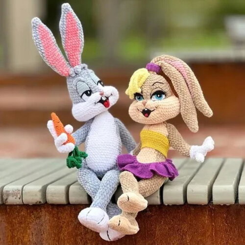 Receita Perna Longa e Lola Amigurumi
