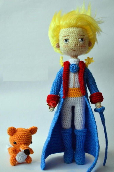 Receita Pequeno Principe Amigurumi