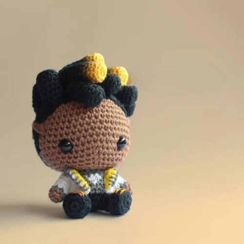 Receita Phoenix Valorant Amigurumi