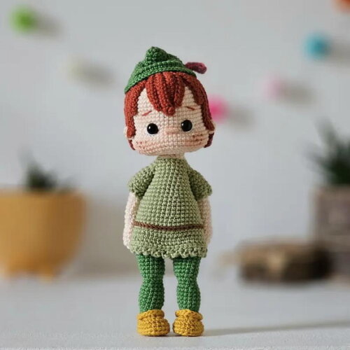 Receita Peter Pan Amigurumi
