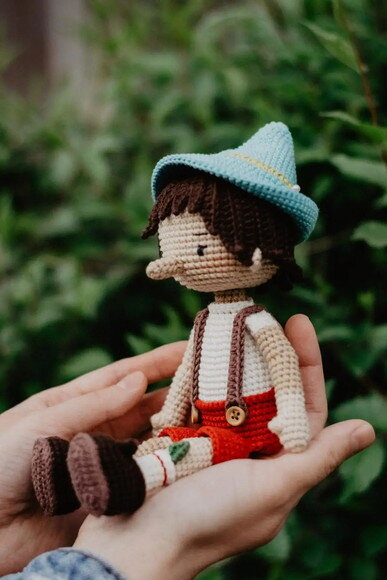 Receita Pinoquio Amigurumi