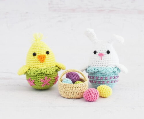 Receita Pintinhos Amigurumi