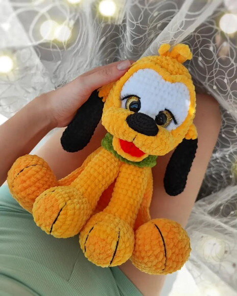 Receita Pluto Amigurumi