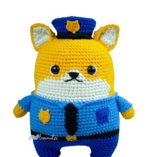 Receita Policial Amigurumi