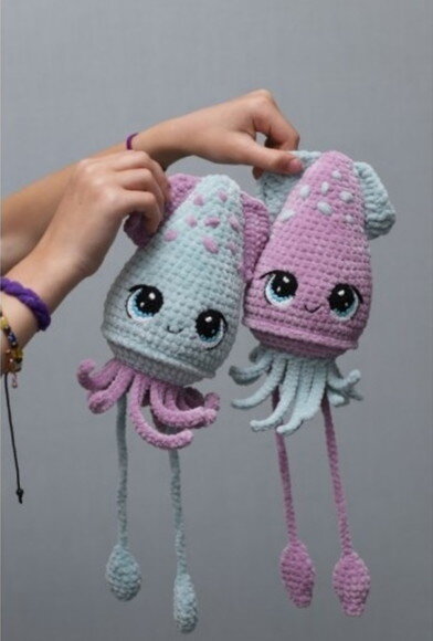 Receita Polvo Amigurumi