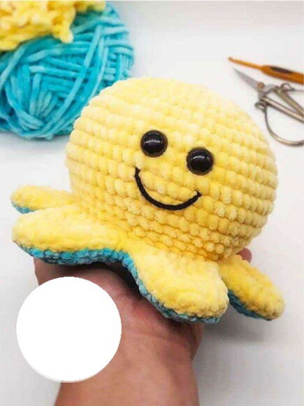 Receita Polvo Amigurumi