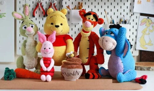 Receita Pooh E Amigos Amigurumi