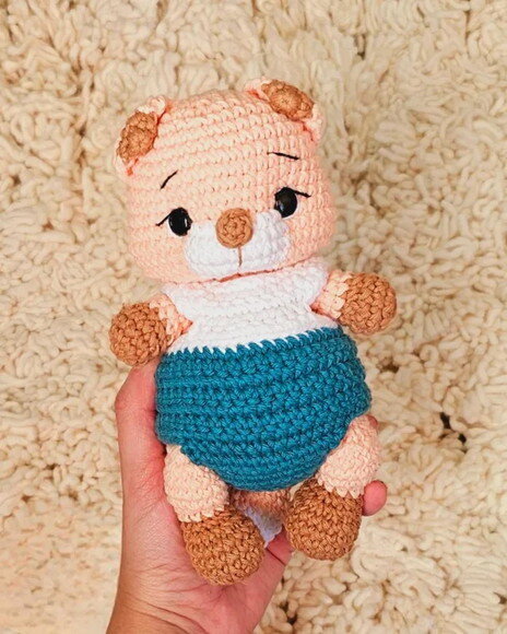 Receita Porco Amigurumi